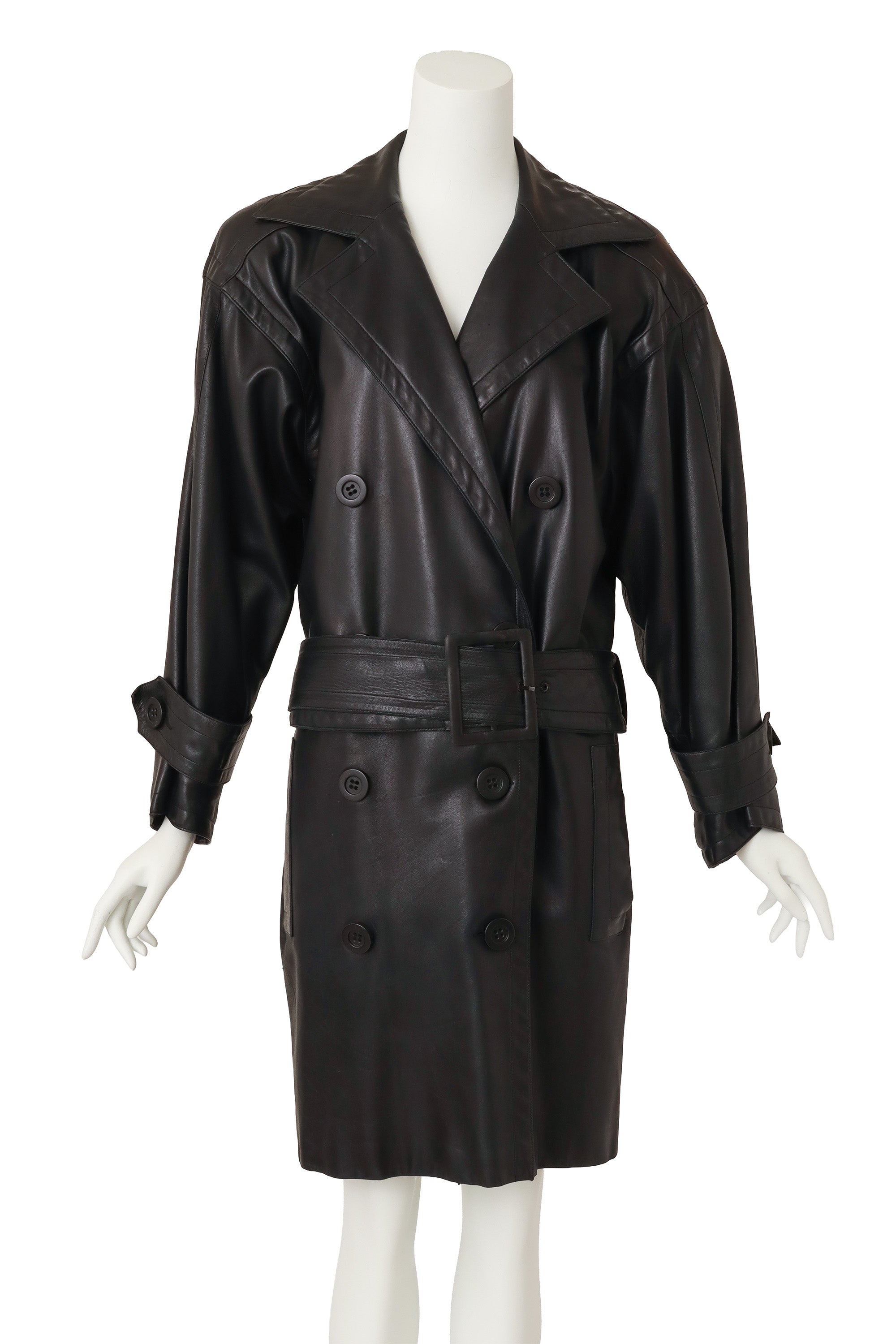 trench coat by Saint Laurent on mannequin @ Recess LA