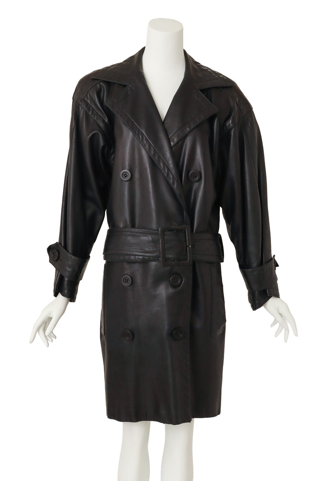 trench coat by Saint Laurent on mannequin @ Recess LA