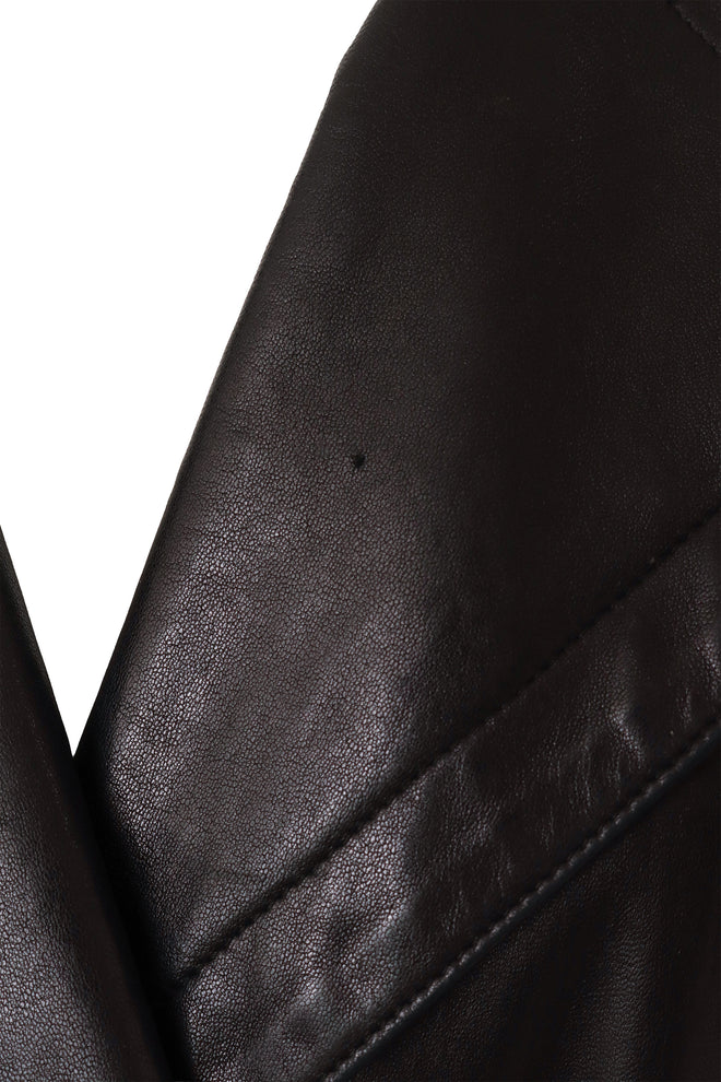 trench coat by Saint Laurent scuff @ Recess LA