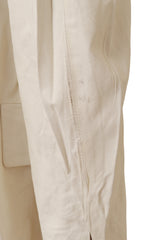 Rick Owens Raw Edge Leather Blazer staining to sleeve @ Recess LA