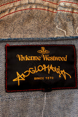 Metallic Denim Jacket by Vivienne Westwood label @ Recess LA