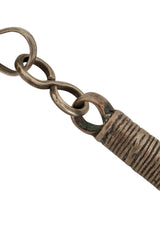 Coil Link Necklace tarnish close @ Recess LA