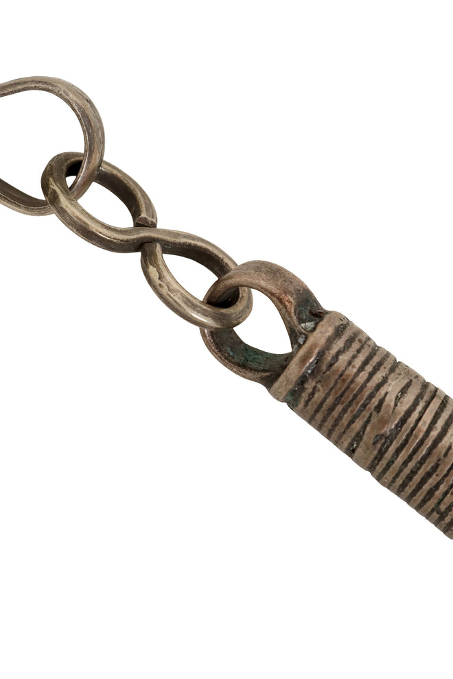 Coil Link Necklace tarnish close @ Recess LA