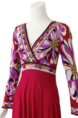 Empire Waist Dress by Emilio Pucci on mannequin close @ Recess LA
