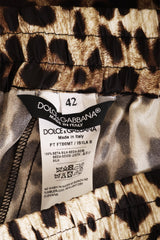 Dolce & Gabbana Pajamas, Eyemask & Slipper Set pants label @ Recess LA