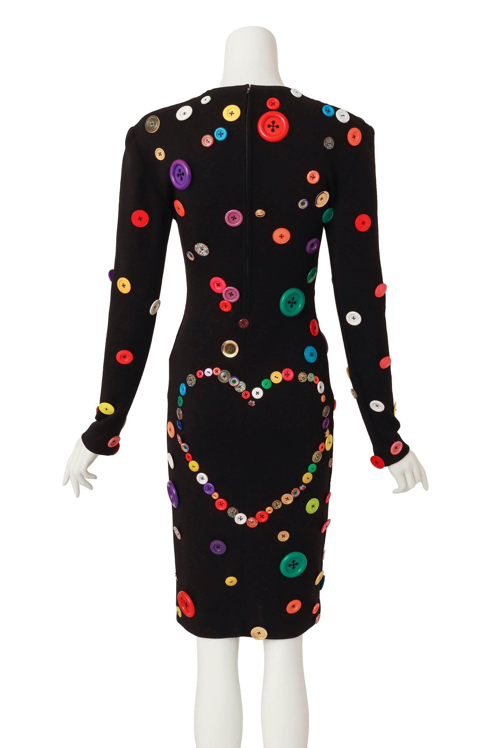 patrick kelly gold button dress Vintage 1987 F/W Heart – Recess free custom prom dress