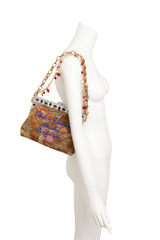 Dolce & Gabbana Brocade Carpet Bag on mannequin @ Recess LA