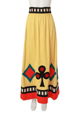 maxi skirt by Malcolm Starr on mannequin @ Recess LA