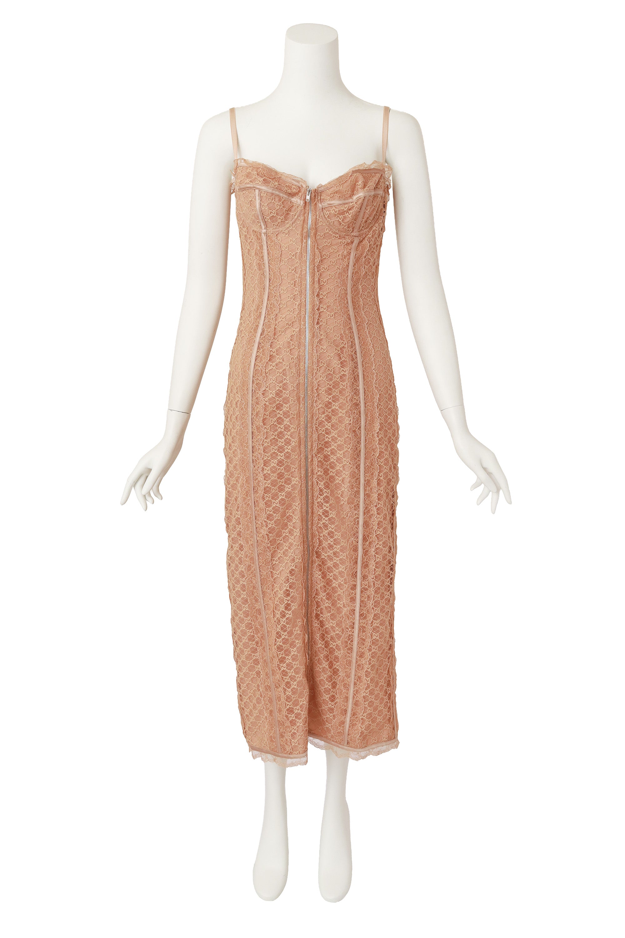 bustier dress by Gucci on mannequin @ Recess LA