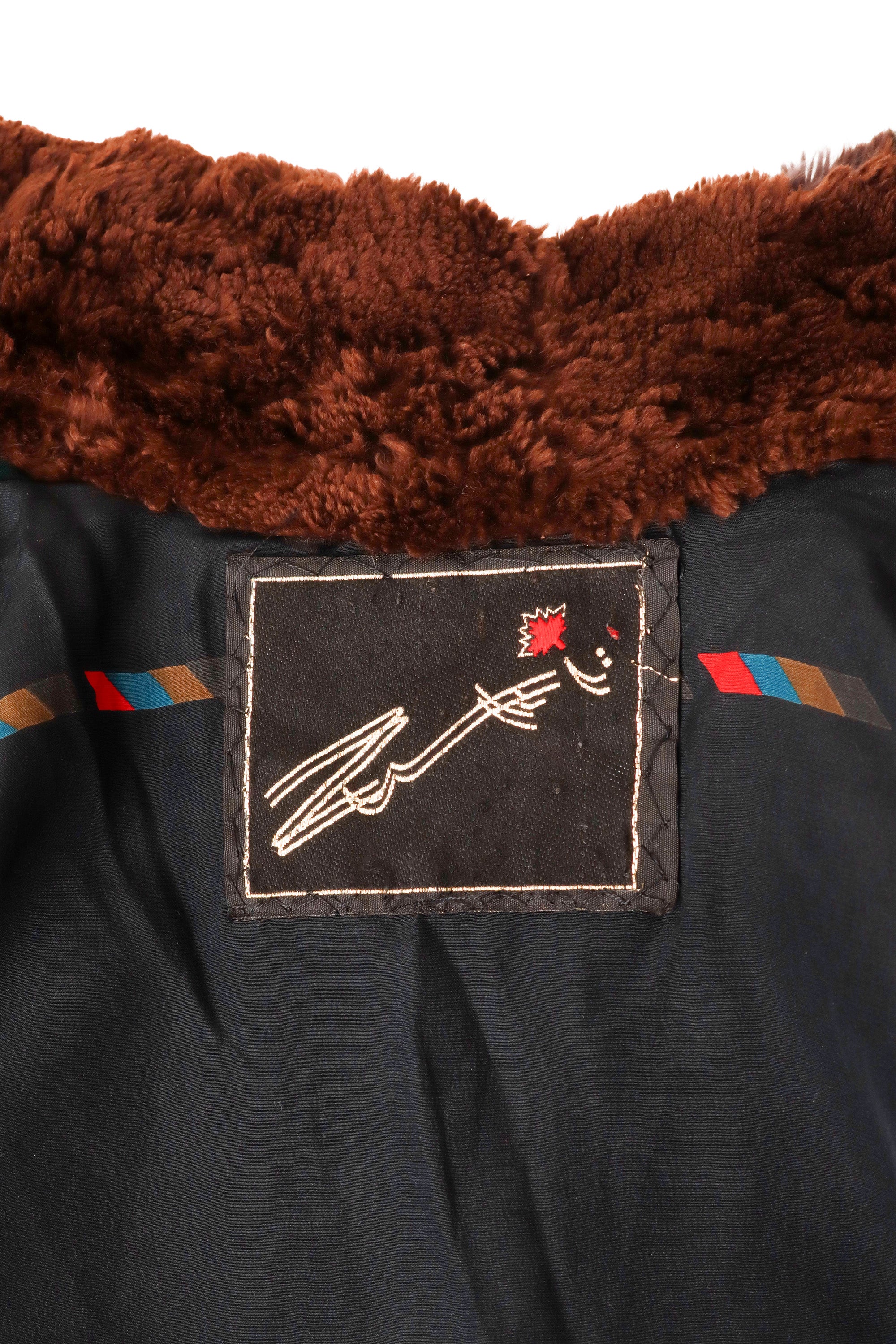 fur coat by Zuki label @ Recess LA