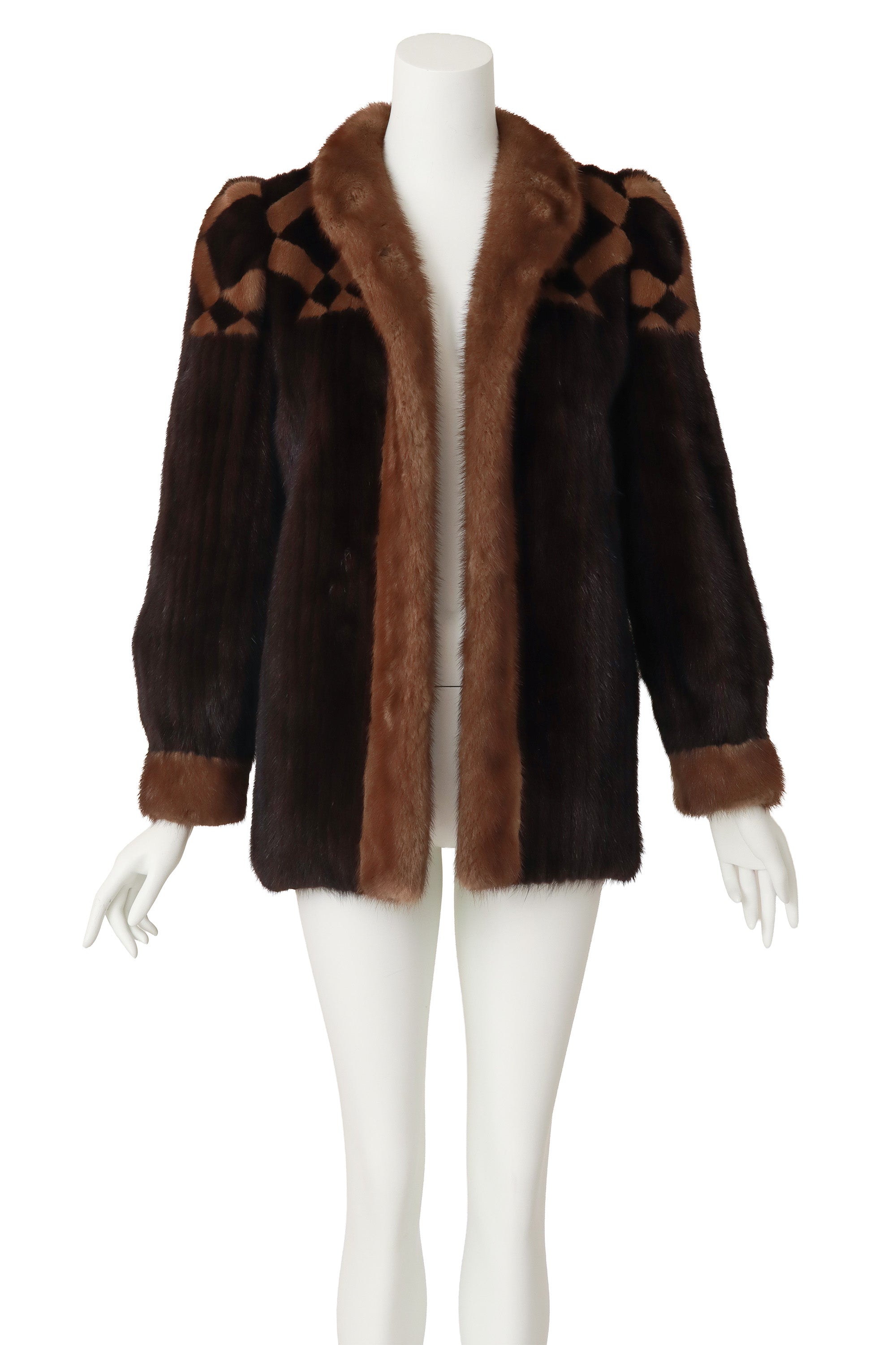 Fur jacket by Buffums furs on mannequin @ Recess LA