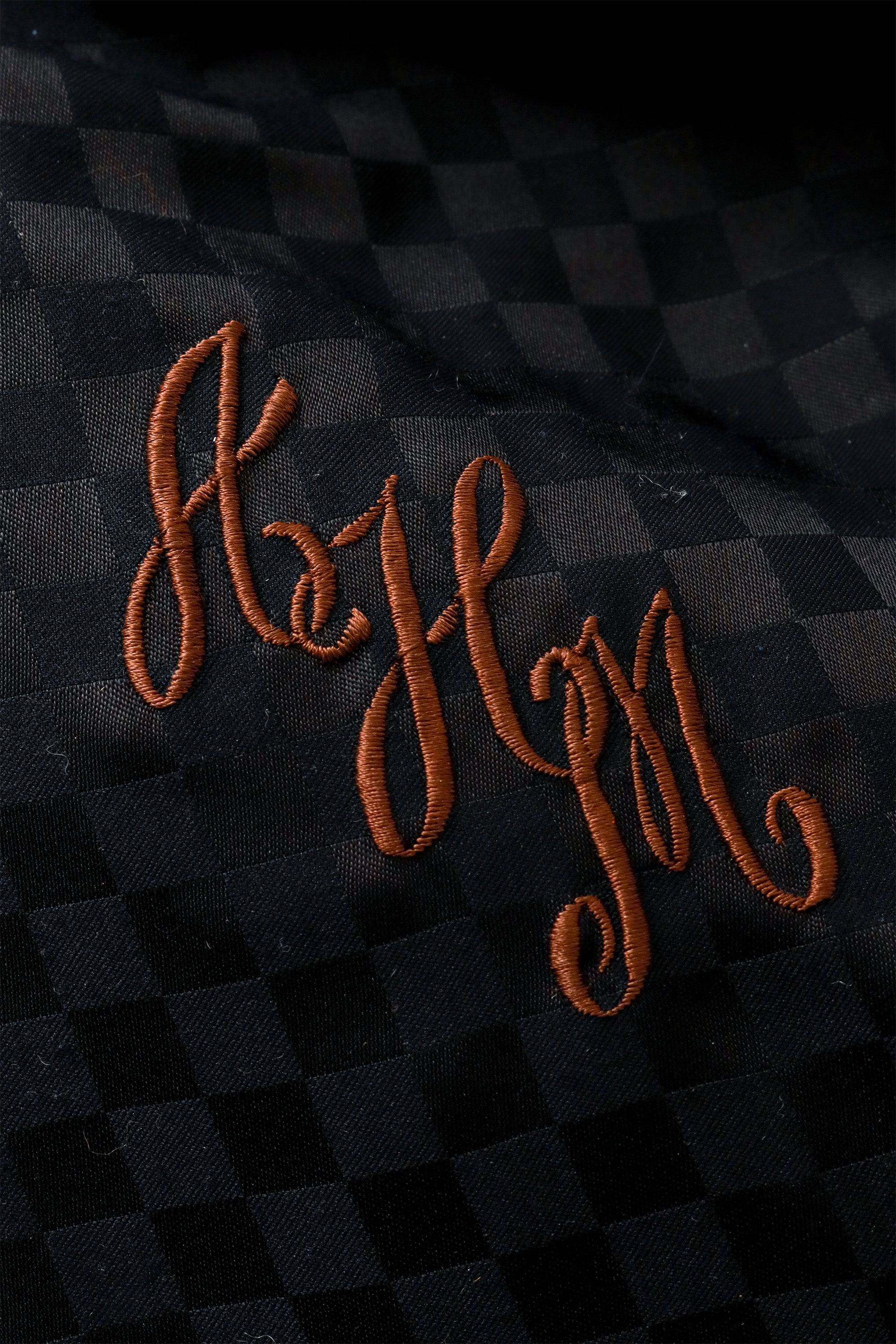 Fur jacket by Buffums furs monogram @ Recess LA