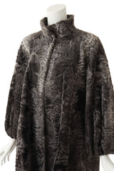 Fur Swing Coat by Christian Dior on mannequin close @ Recess LA
