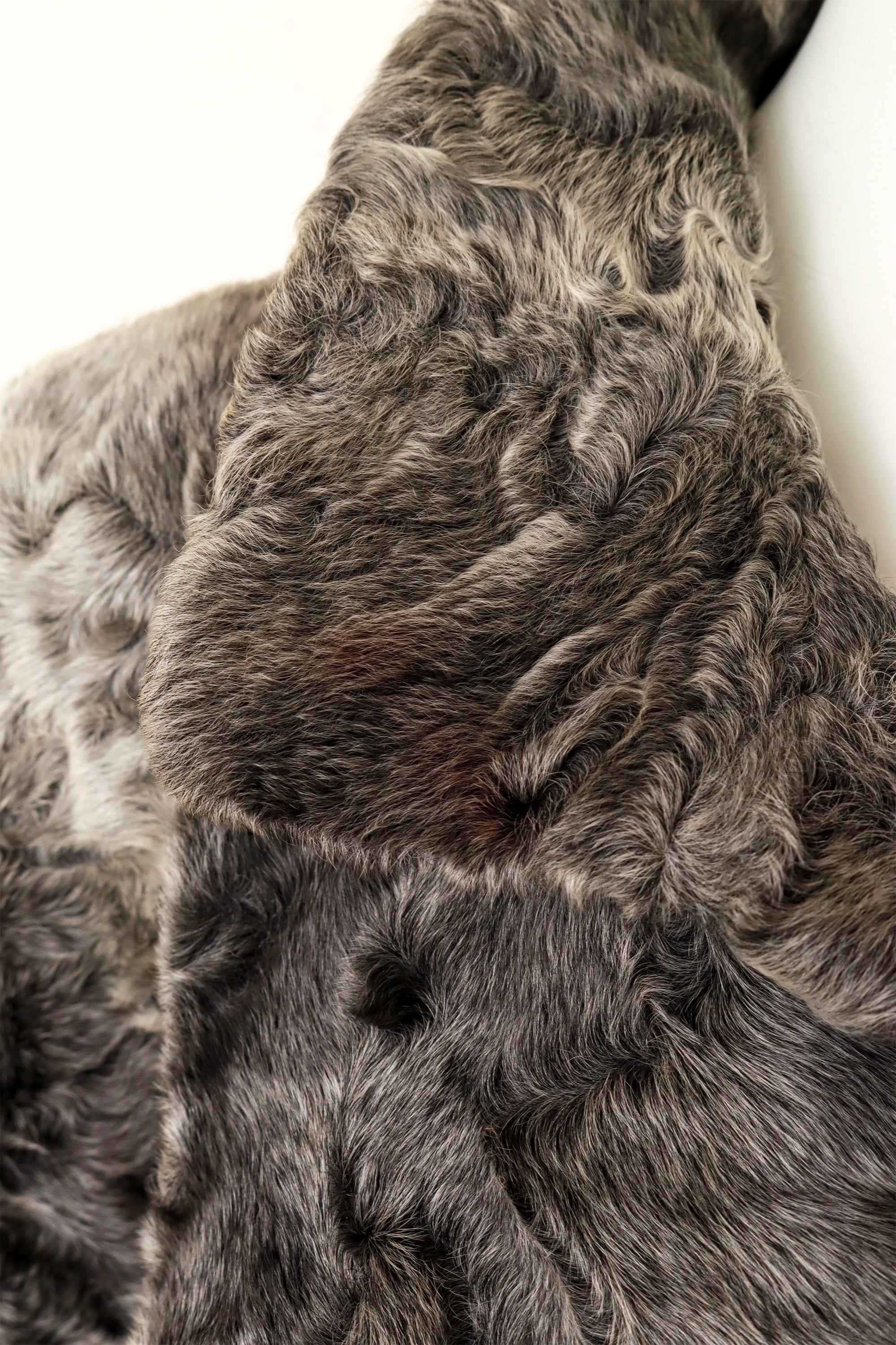 Fur Swing Coat by Christian Dior stain  @ Recess LA