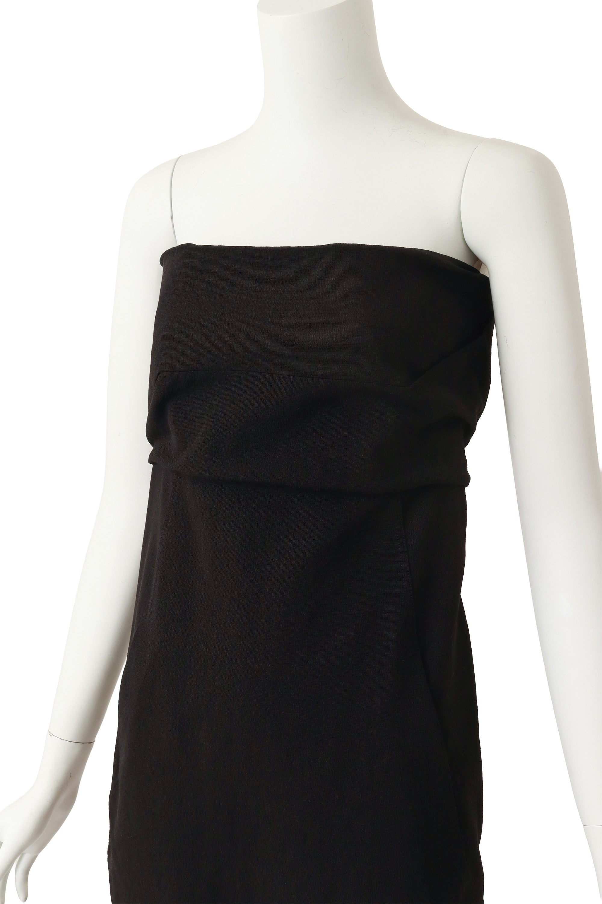 tube dress by Rick Owens on mannequin close @ Recess LA