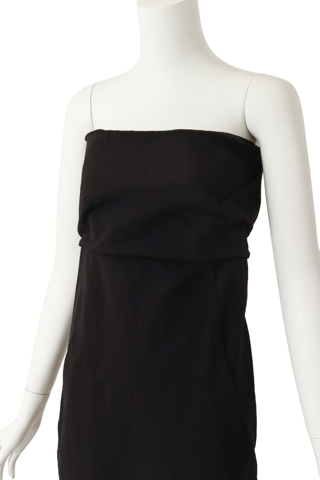 tube dress by Rick Owens on mannequin close @ Recess LA