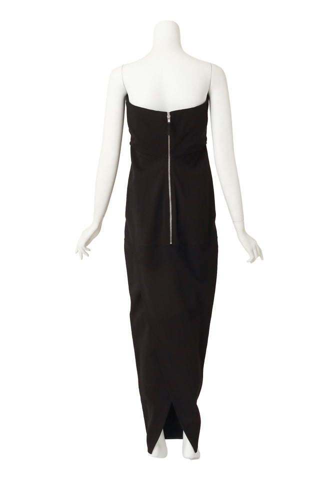tube dress by Rick Owens on mannequin back @ Recess LA