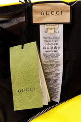 satin gown by Gucci label and tags @ Recess LA