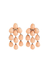 teardrop strand earrings by Siman Tu @ Recess LA