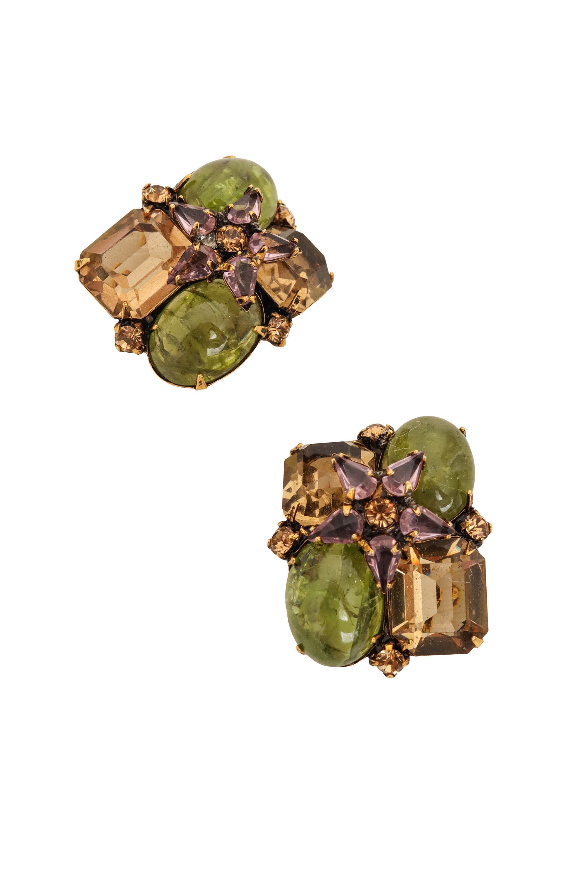 Star Button Earrings by Iradj Moini close @ Recess LA