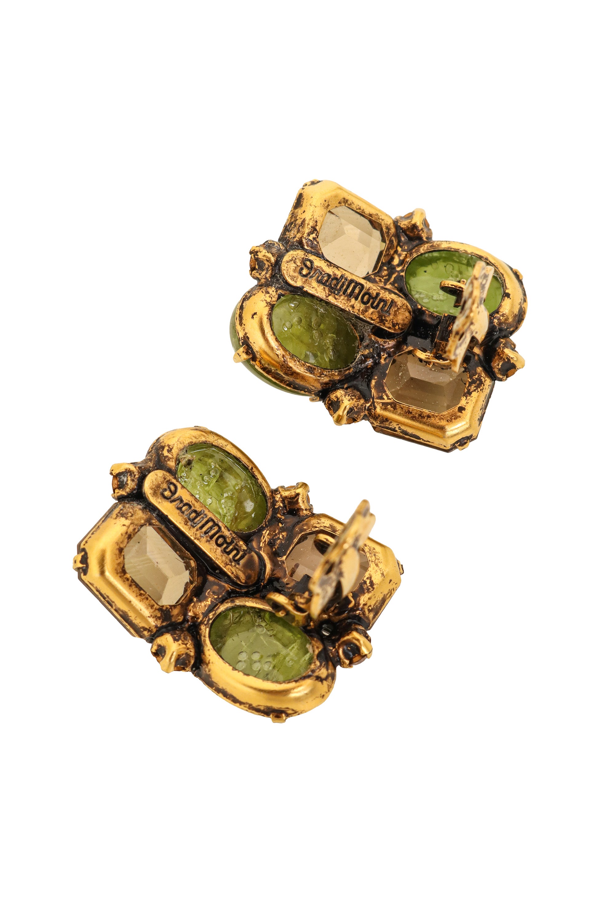 Star Button Earrings by Iradj Moini logo @ Recess LA
