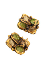 Star Button Earrings by Iradj Moini logo @ Recess LA