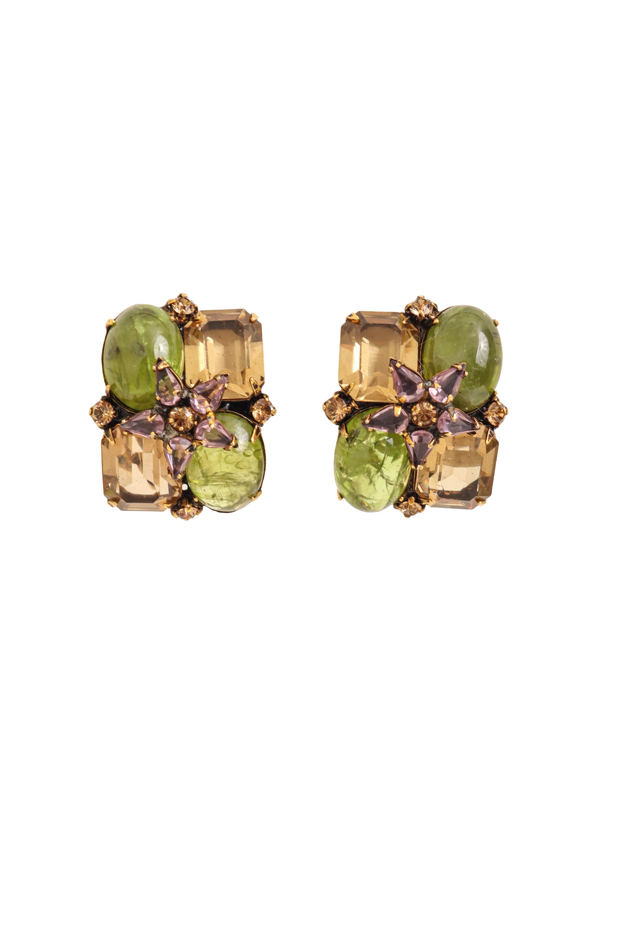 Star Button Earrings by Iradj Moini @ Recess LA