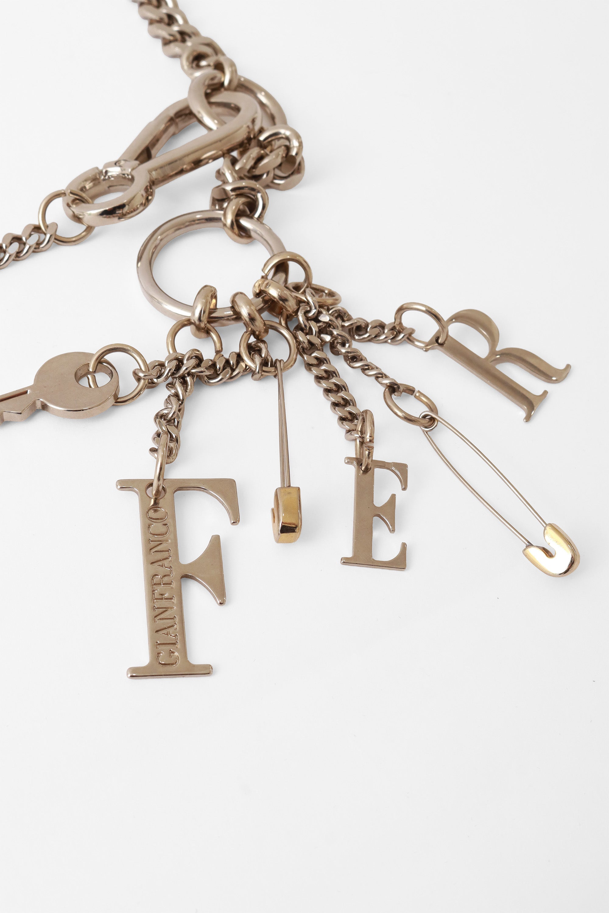 chain belt by Gianfranco Ferré charms @ Recess LA