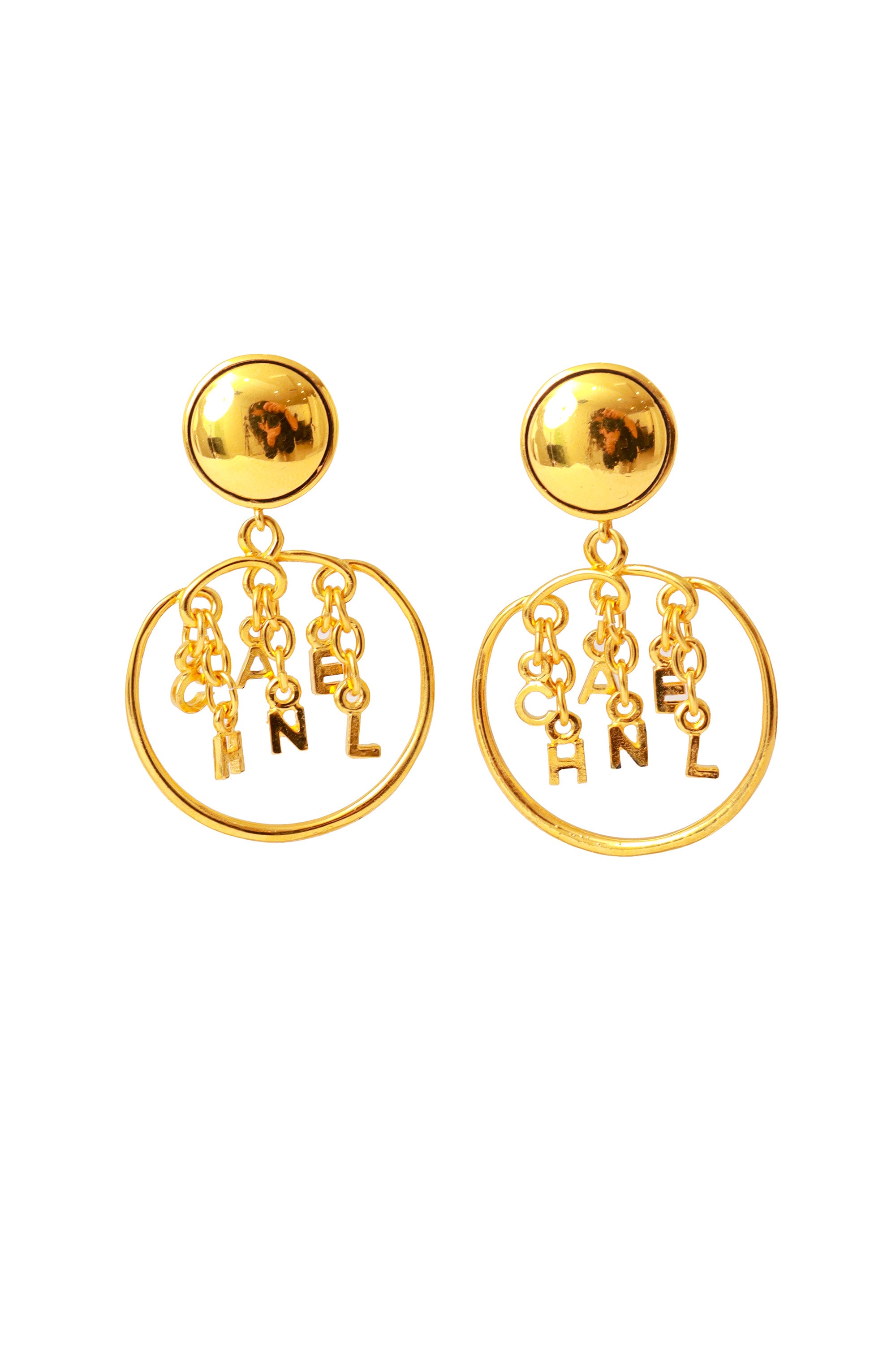 hoop earrings by Chanel @ Recess LA