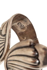 Sterling Wing Cuff Bracelet by Taxco stamp @ Recess LA