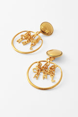 hoop earrings by Chanel close @ Recess LA