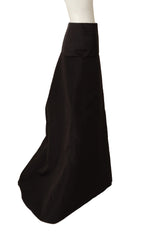 Black ball skirt by Gucci on mannequin side @ Recess LA