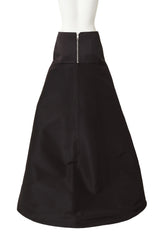 Black ball skirt by Gucci on mannequin back @ Recess LA