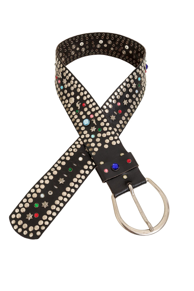Travel Stud Leather Belt @ Recess LA