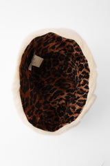 fur hat by Dolce & Gabbana lining @ Recess LA