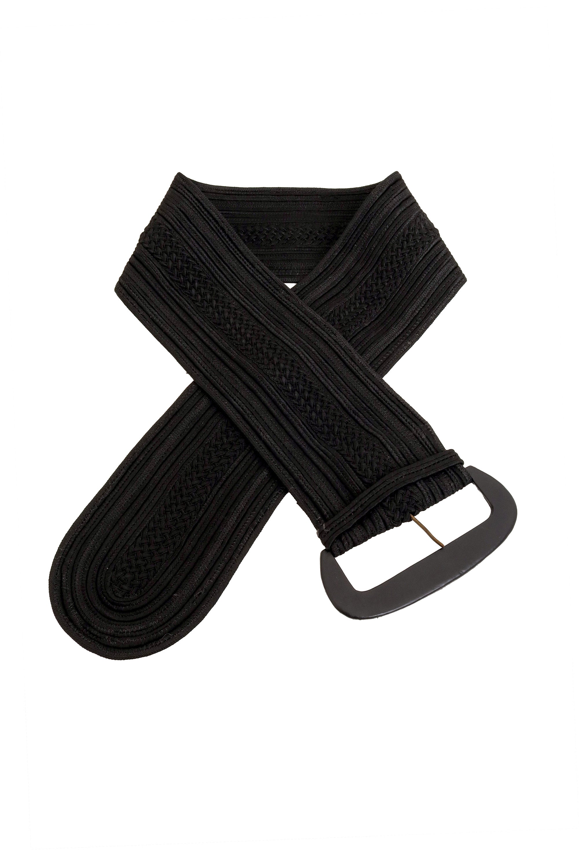 Extra Wide Woven Waist Belt @ Recess LA