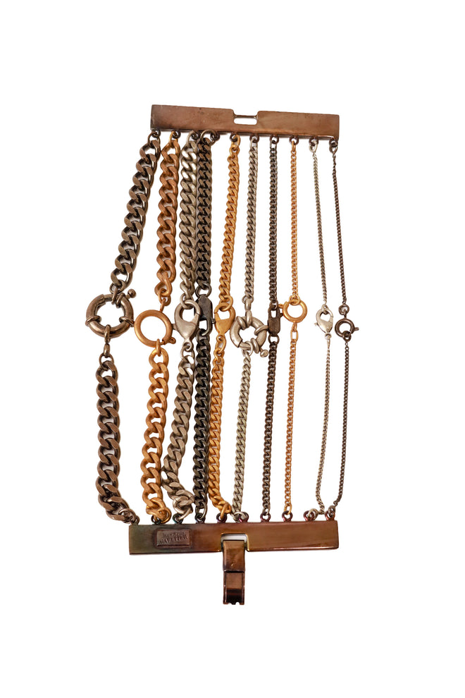 chain braclet by Jean Paul Gaultier @ Recess LA