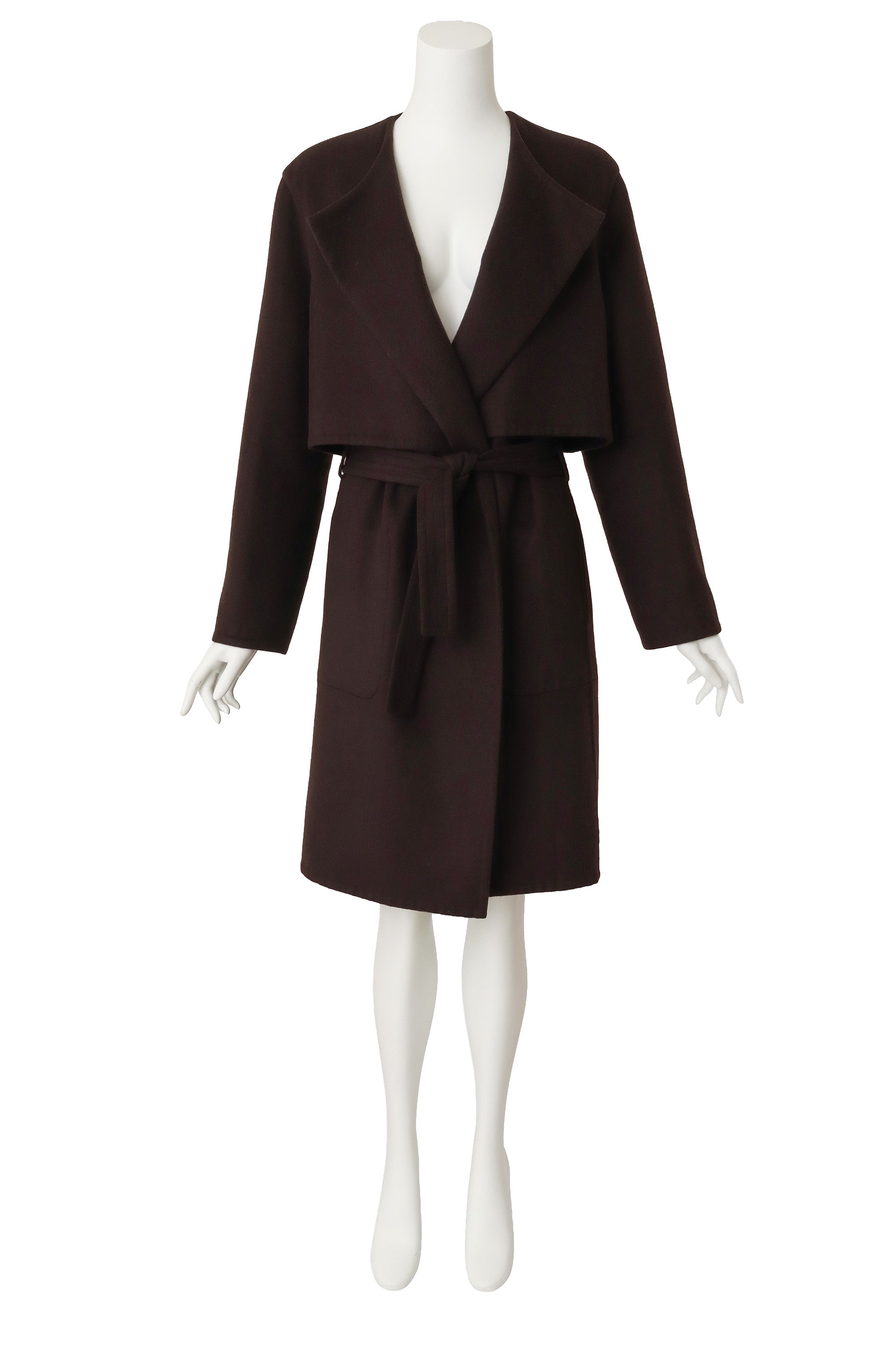 wrap coat by Hermès on mannequin @ Recess LA