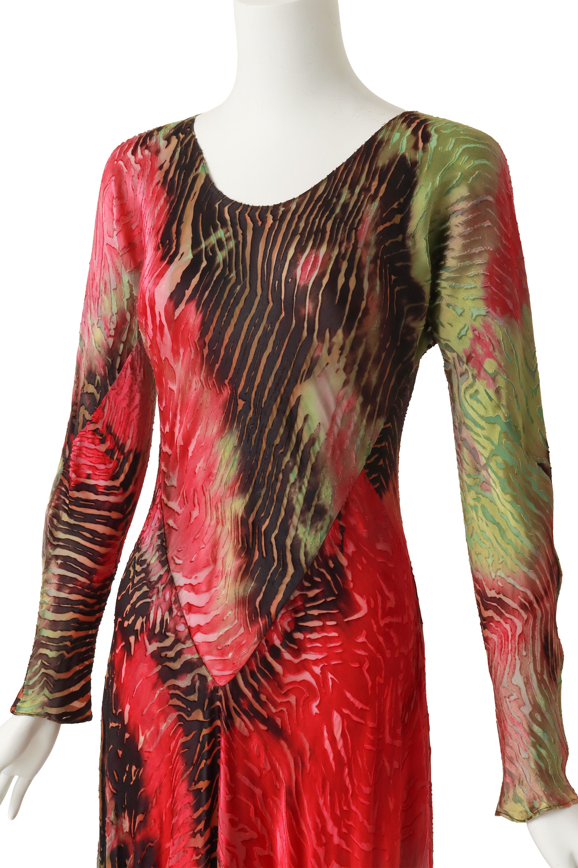 stripe dress by Carter Smith on mannequin close @ Recess LA