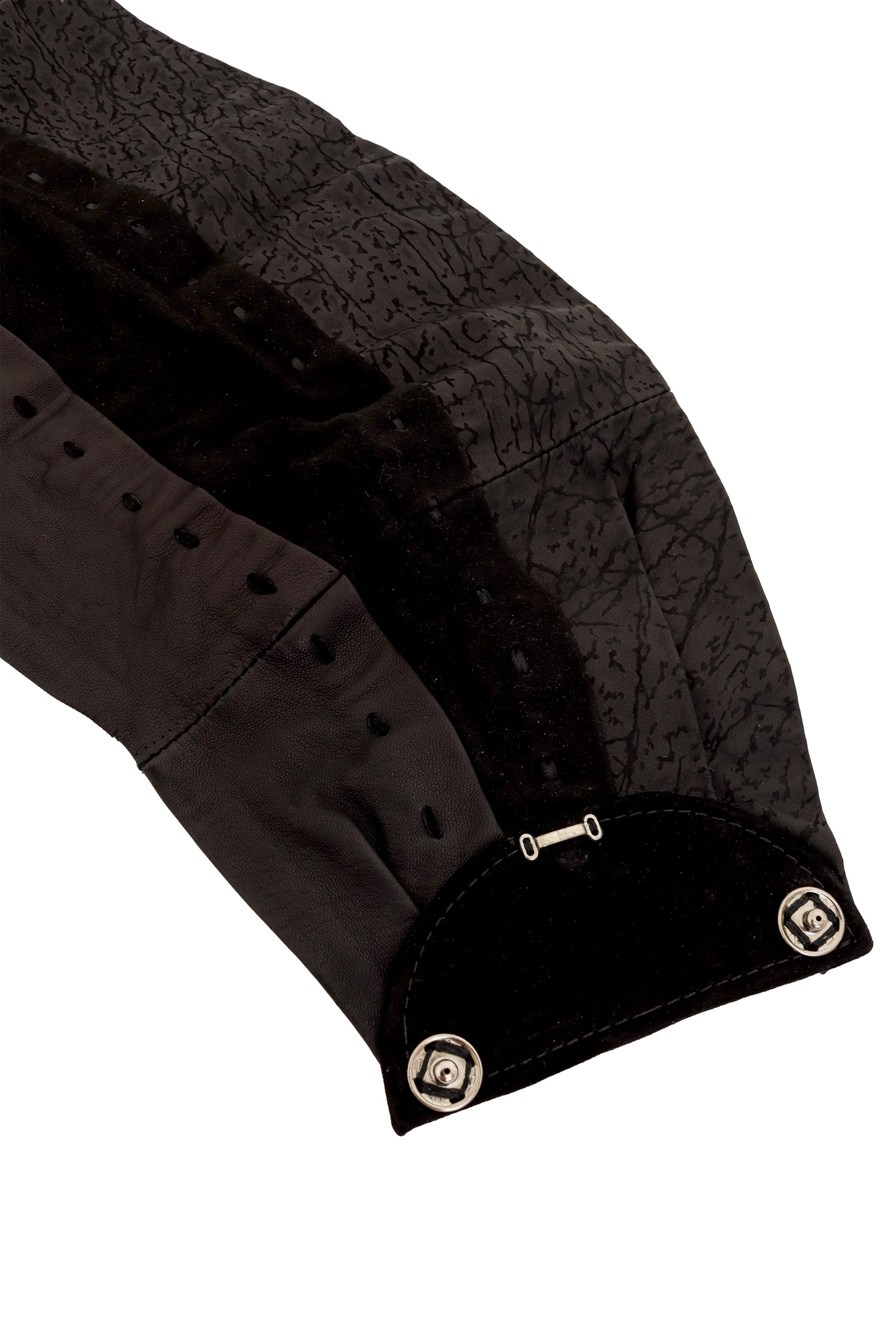 Bead Fringe Leather Waist Belt snaps and hook @ Recess LA