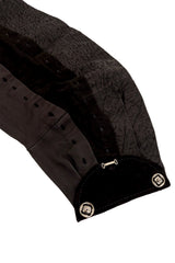 Bead Fringe Leather Waist Belt snaps and hook @ Recess LA