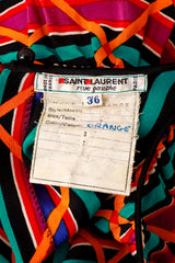 blouson dress by Saint Laurent on mannequin label @ Recess LA