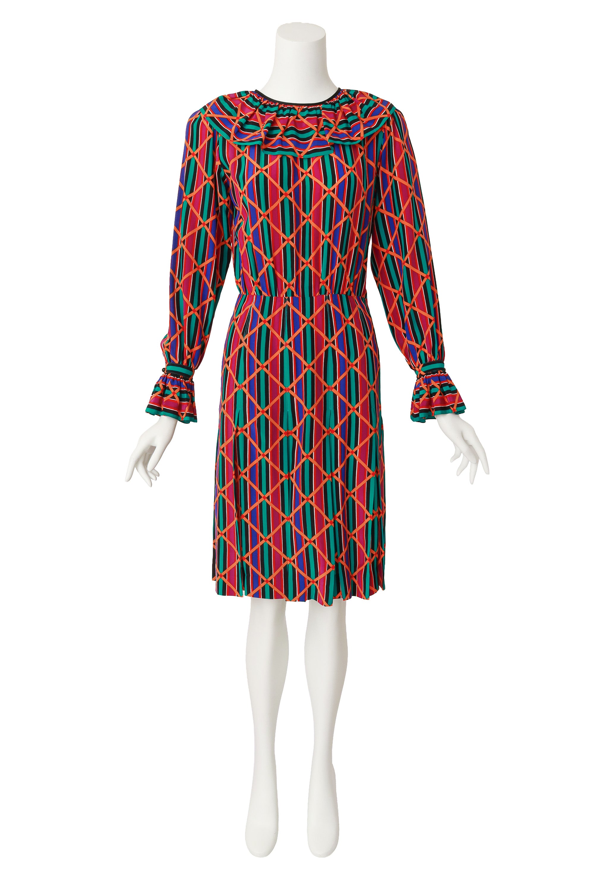 blouson dress by Saint Laurent on mannequin @ Recess LA