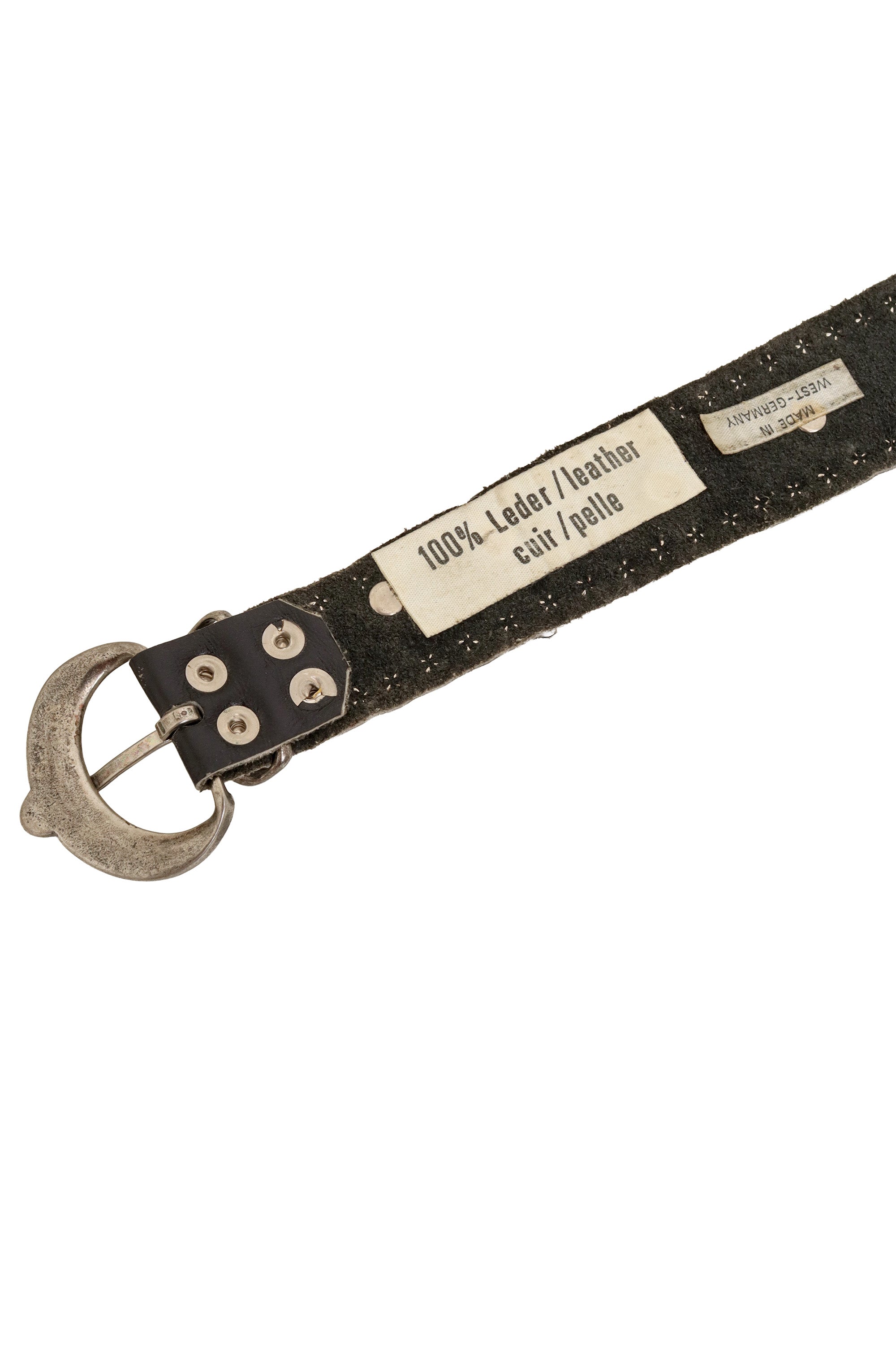 double wrap studded belt by Lily Farouche tag @ Recess LA