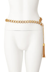 tassel dangle belt on mannequin @ Recess LA