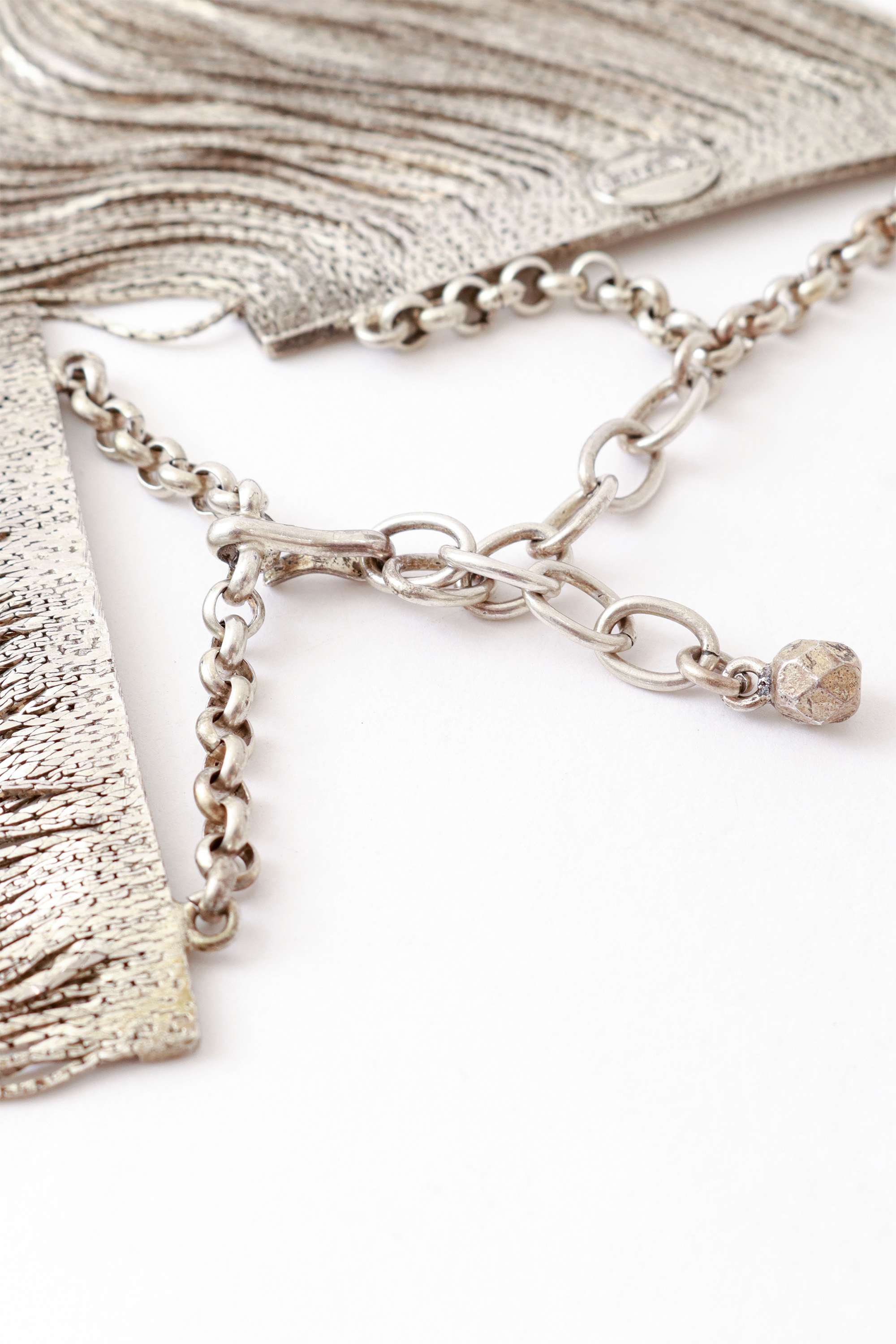 chain necklace by Jean Paul Gaultier clasp @ Recess LA