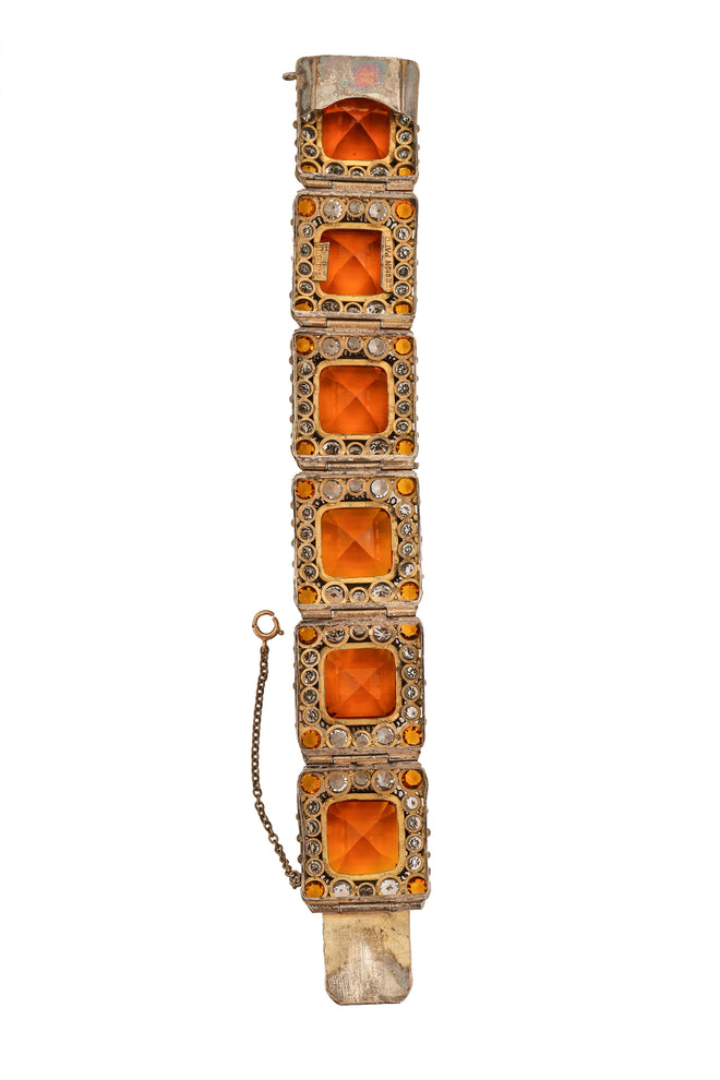 Square Link Crystal Bracelet by Hobé inside @ Recess LA