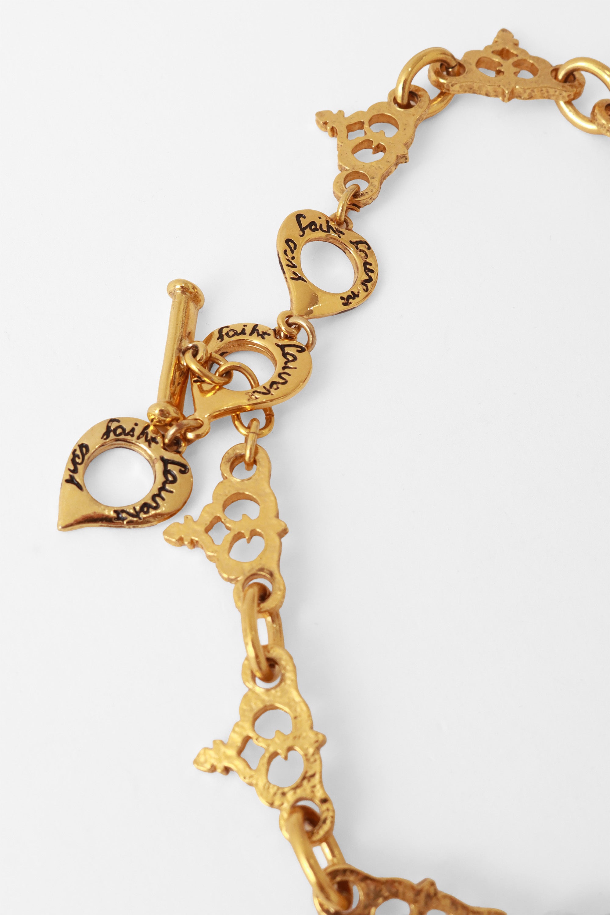 filigree medallion necklace signature @ Recess LA