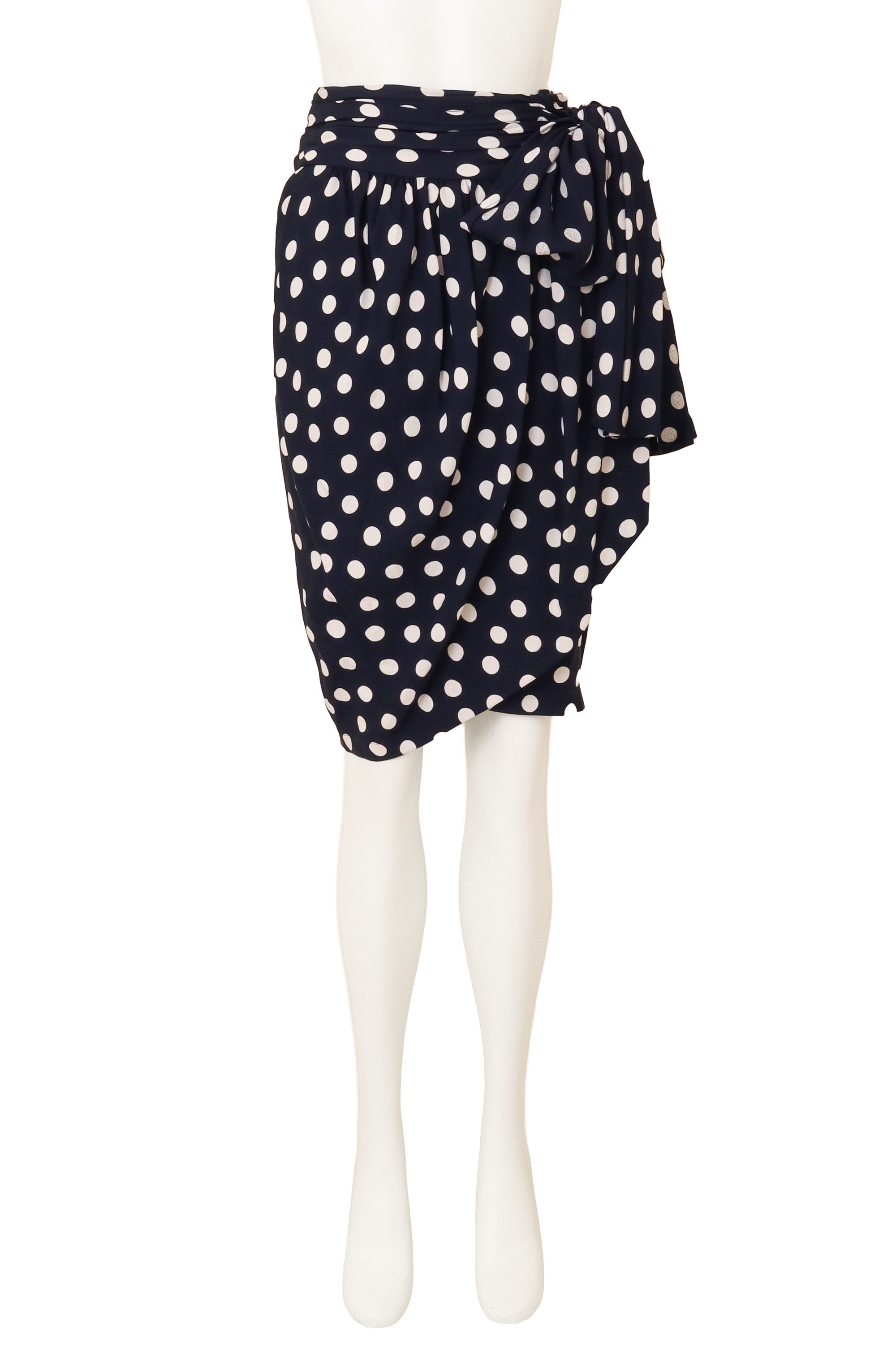 Ruche Dot Skirt by Yves Saint Laurent on mannequin @ Recess LA