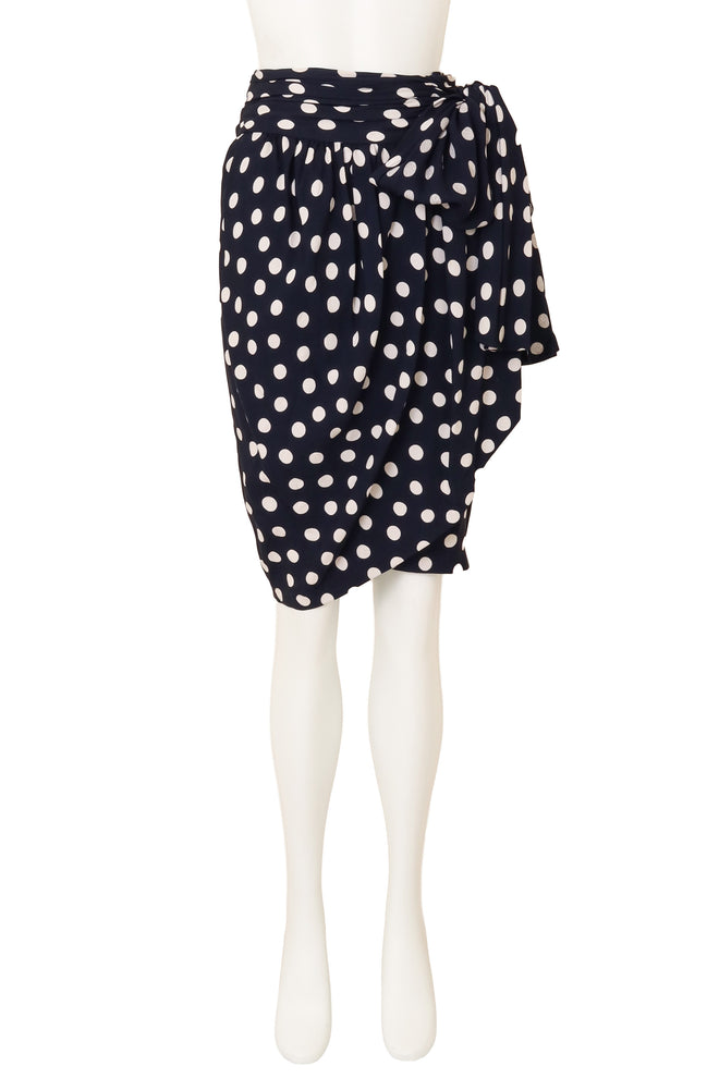 Ruche Dot Skirt by Yves Saint Laurent on mannequin @ Recess LA